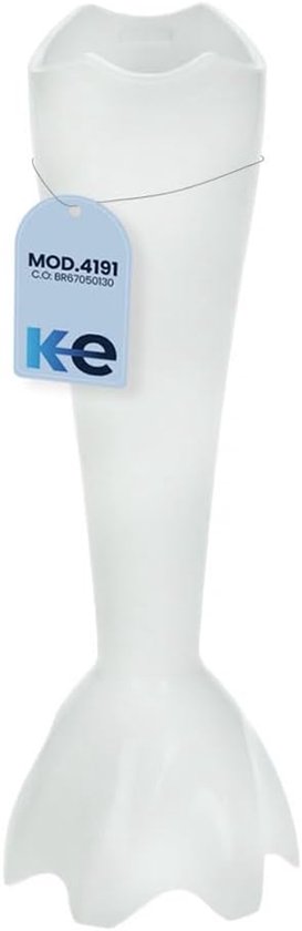 Mixer Accessoire - Garde Arm - Ingrediënten Mengen - 4 Golven Ontwerp - Kunststof RVS - Wit van Merkloos