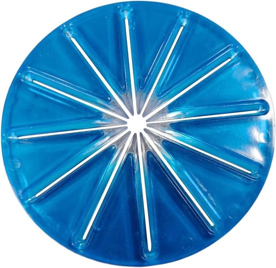 Mixer Accessoire - Spatbeschermer Keuken - Schoon Koken - Slimme Morspreventie - 14 cm Breed - Blauw