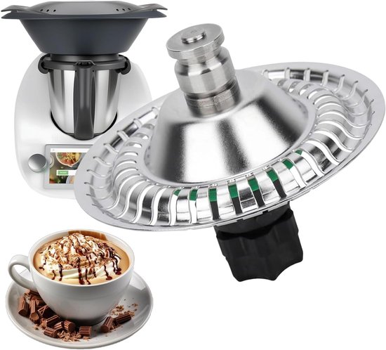 Mixer Accessoire voor Melkschuim, Handige Mixer Onderdelen voor Koken en Bakken, Geschikt voor TM5 en TM6 van Merkloos