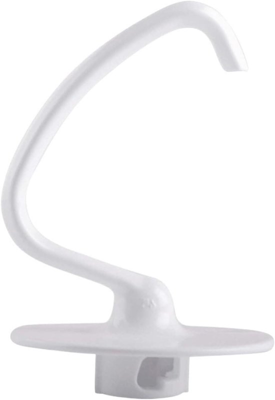 Mixer Accessoires - Deeg Haak - Bakken Thuis - Roestvrij Staal - 17 cm - Zilver