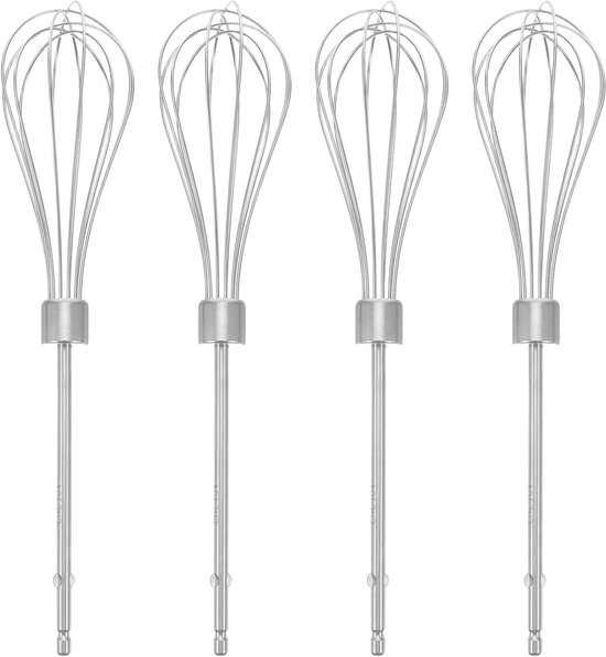Mixer Accessoires - Garde Onderdelen - Bakken en Klussen - Roestvrij Staal - 25 cm Lengte - Zilver