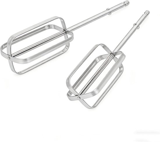 Mixer Accessoires - Rvs Klopper - Beslag Maken - Duurzaam Materiaal - 18 cm - Zilverkleurig