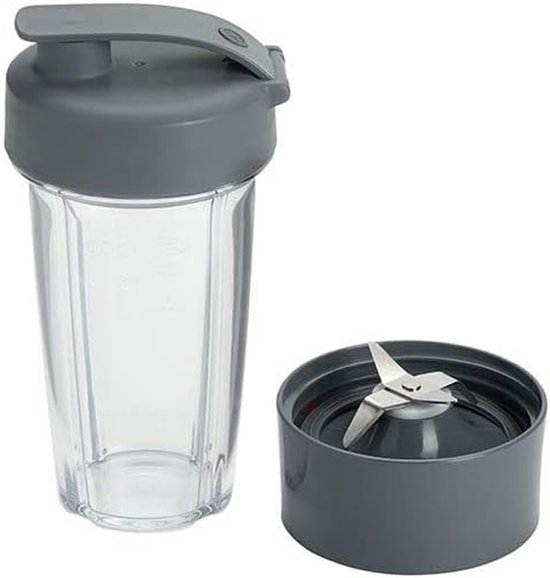 Mixer Accessoires - Smoothie Bekers - Gezonde Drankjes Maken - Origineel Reserveonderdeel - 25 x 25 x 20 cm - Grijs