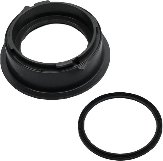 Mixer Afdichtring - Basisring met afdichting - Apparaat Repareren - Origineel Reserveonderdeel - 10 x 10 x 4 cm - Grijs