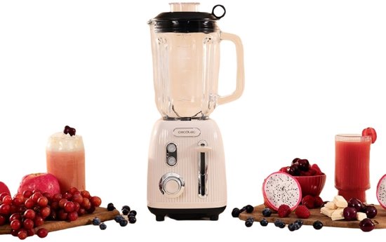 Mixer Cecotec Power Black Titanium RetroBeige Beige van Merkloos