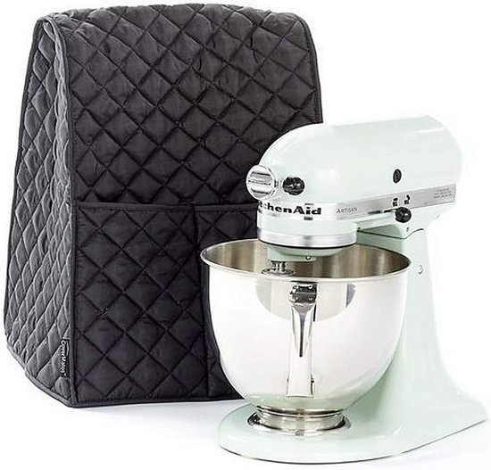 Mixer Cover - Keukenmachinehoes - Bescherming Keukenapparaat - Met Organizer Bag - 43x30x30 cm - Zwart