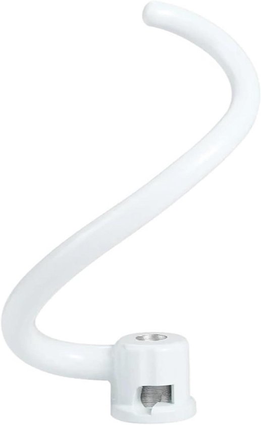 Mixer Deeghaak Compatibel met KitchenAid Gecoate Deeghaakbevestiging Staande Mixerkom, Spiraal Gecoate Metalen KV25 Serie Onderdelen for Voedselverwerkende Machines Blender Accessoires En Onderdelen