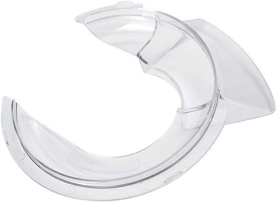 Mixer Deksel - Kom Schild - Keuken Gebruik - Eenvoudige Installatie - 11 cm Diameter - Transparant
