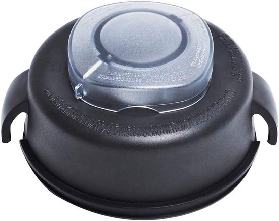 Mixer Deksel - Reserveonderdelen - Keukenapparatuur - Twee Delig - 64 Ounce - Zwart