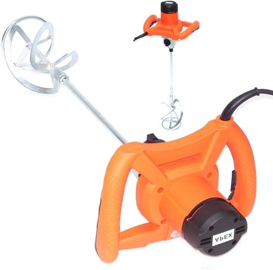 Mixer HM-40 - Roermachine Kracht - Materiaal Mengen - Variabele Snelheid - 1800 Watt - Grijs