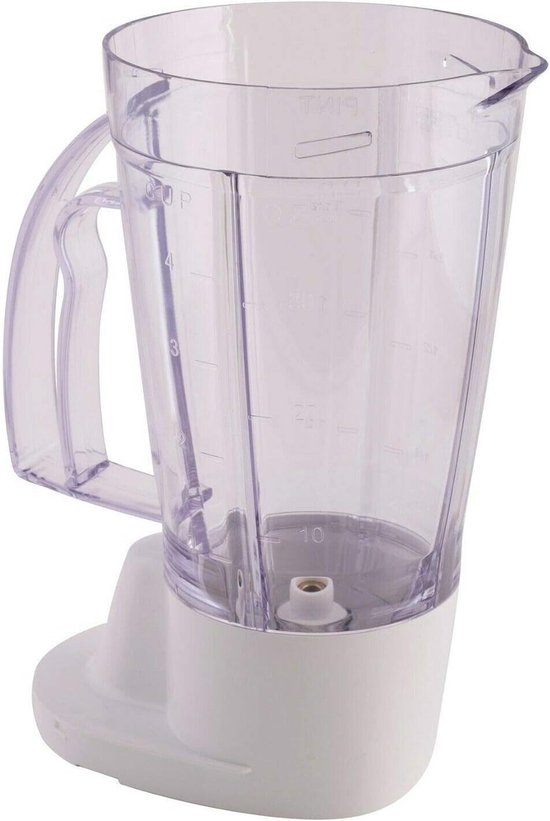 Mixer Kan - Reserve Blender - Keuken Gebruik - Origineel Onderdeel - 15 x 9 x 23.5 cm - Transparant
