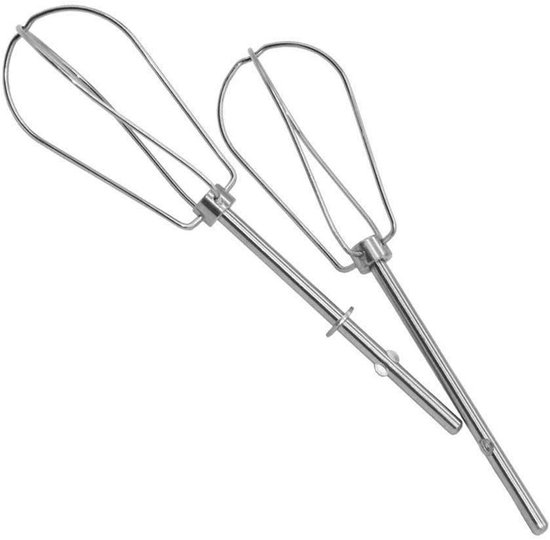 Mixer Kloppers - Reserveonderdelen Accessoires - Bakken en Koken - Roestvrij Staal - Set van 2 - Rood