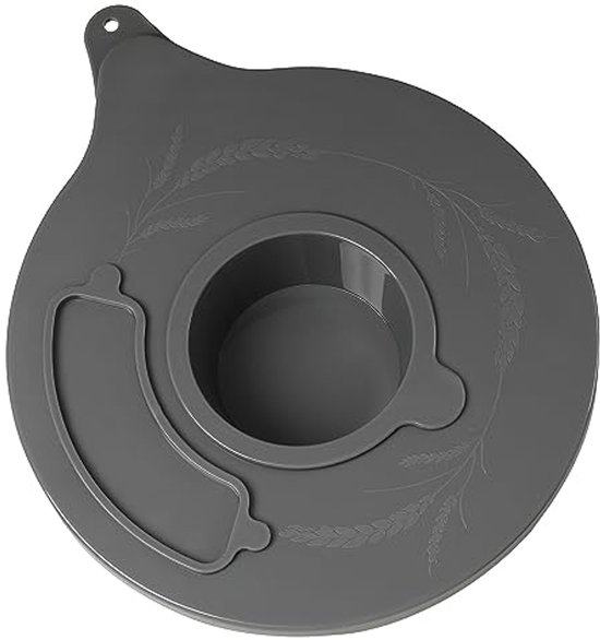 Mixer Kom Deksel voor 5 Quart Tilt-Head Stand Mixer - Spatbescherming en Glazen Kom van Merkloos