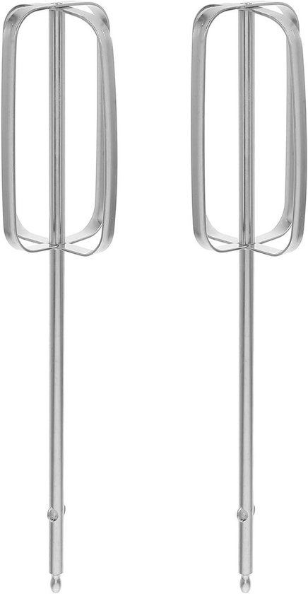 Mixer Onderdelen - Keuken Accessoires - Bakken en Koken - Roestvrij Staal - 2 Stuks - Zilverkleurig van Merkloos