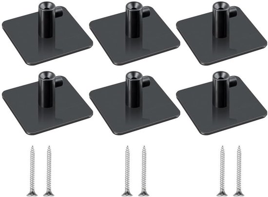 Mixer Opzetstuk Houder - Keuken Accessoire Organizer - Keuken Opslag - 6 Stuks Set van Merkloos