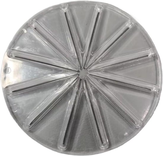 Mixer Opzetstuk - Keuken Accessoire - Beslag Schrapen - BPA BPS Vrij - 23 x 15.5 cm - Transparant