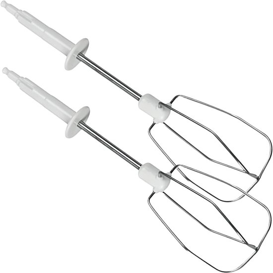 Mixer Opzetstukken - Garde Set - Beslag Kloppen - Roestvrij Staal - 210 mm - Zilver