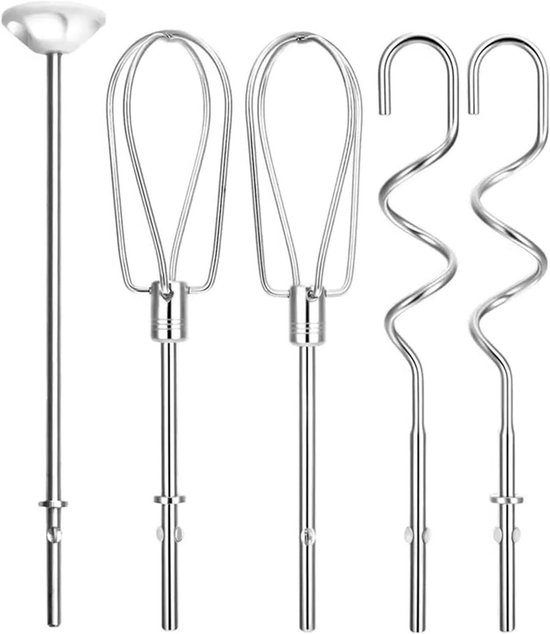 Mixer Opzetstukken - Keukenmixer Accessoires - Beslag Mixen - Roestvrij Staal - 10 x 10 x 10 cm - Zilver