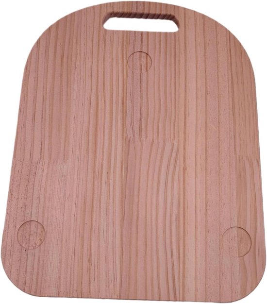 Mixer Schuifmat - Keukenapparaat Mat - Moeiteloos Verplaatsen - Stevig Hout Materiaal - 40 x 30 cm - Houtkleur