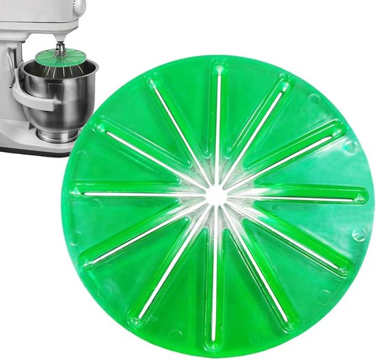 Mixer Spatbeschermer - Keuken Accessoire - Georganiseerd Bakken - Slim Spatwaterdicht Systeem - 1989 x 14 x 231 cm - Groen