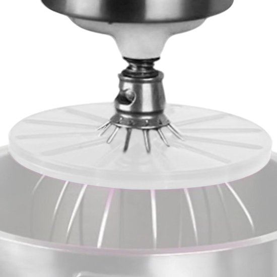 Mixer Spatbeschermer - Keuken Hulpmiddel - Hygiënisch Werken - Zeslijnig Systeem - 14 cm Breed - Transparant