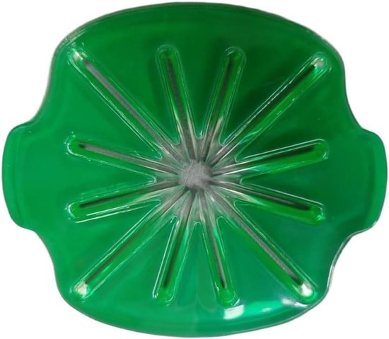 Mixer spatbescherming - Garde accessoire - Bakken thuis - Efficiënt mengen - 24 x 16 cm - Rood