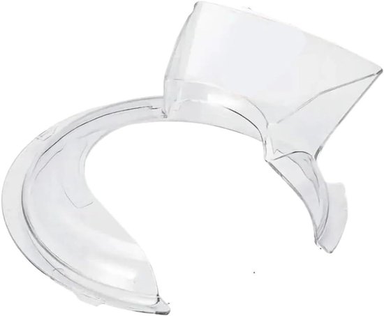 Mixer Spatbescherming - Mixer Deksel - Beslag Vangen - Secure Fit - 10x10x10 cm - Transparant