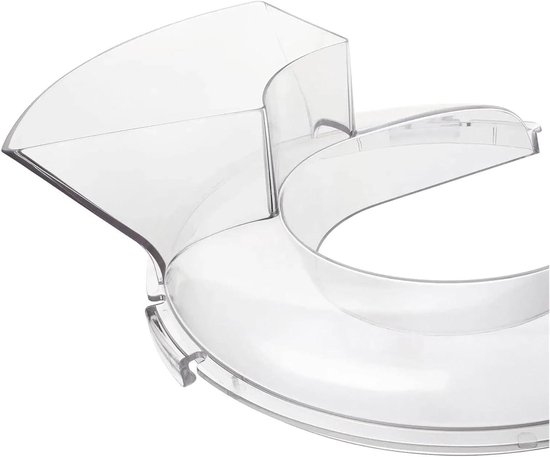 Mixer Spatscherm - Keukenaccessoire - Beslag Vangen - Doorzichtige Kunststof - 10x10x10 cm - Transparant