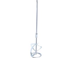 Mixer Staaf - Roerstaaf Mengstaaf - Verf Mengen - Duurzaam Koolstofstaal - 58 cm - Zilver