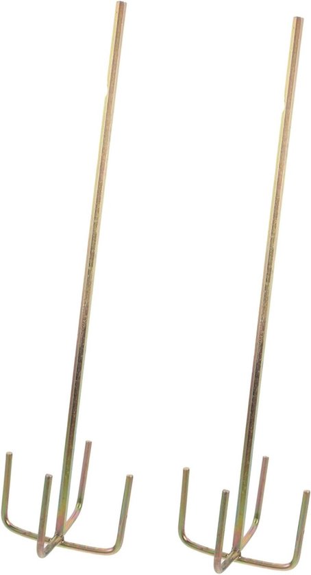 Mixer Staven - Roerstaafjes Cement - Verf Mengen - Roestvrij Legering - 49.5x10.1cm - Diverse Kleuren