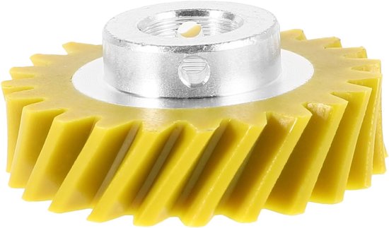 Mixer Tandwiel - Keuken Accessoire - Ingrediënten Mengen - Flexibele Compatibiliteit - 37x37x15 mm - Khaki