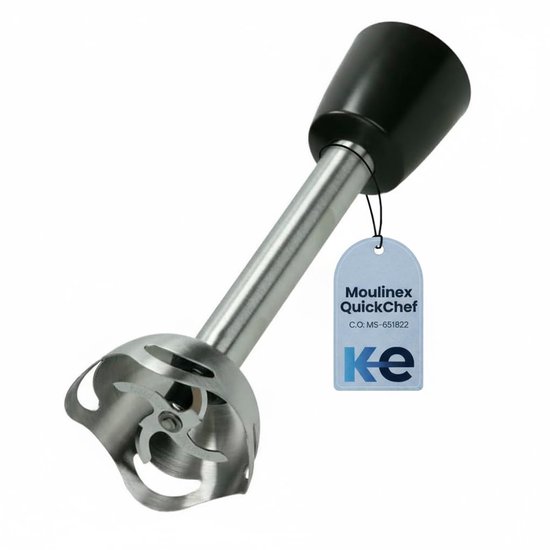 Mixerarm - RVS - 4 messen - voor Moulinex QuickChef