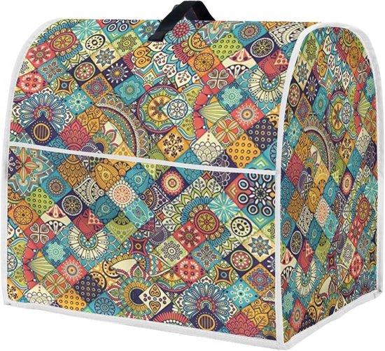 Mixerhoes Keuken - Apparaat Cover - Apparaat Beschermen - Met Handig Opbergvak - Meerdere Maten - Bohemian Stijl