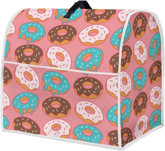 Mixerhoes Keukenmachine - Stofkap Mixer - Keuken Organisatie - Wasbaar Canvas Polyester - 43.5 x 27.5 x 37.5 cm