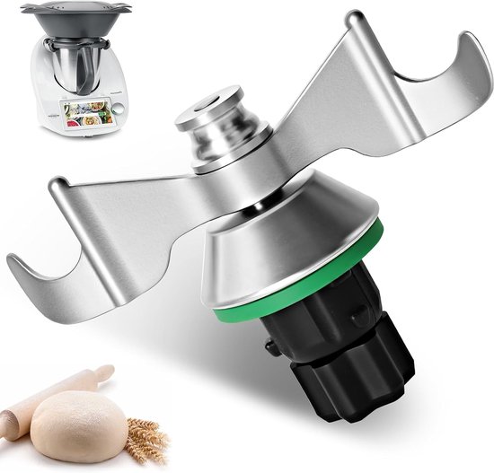 Mixmes voor Vorwerk TM5 TM6 TM7 - RVS deegmes - Vervangingsaccessoire - Ideaal voor deegbereiding - ShopVlot