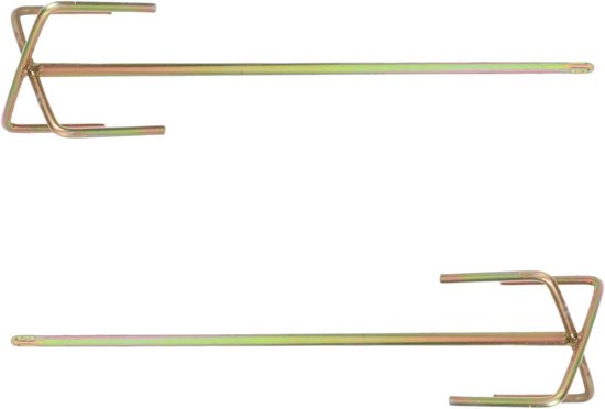 Mixstaaf Set - Roestvrij Staal - Pleister Mengen - Vierkante Kop - 48 cm - Multi
