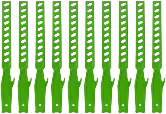 Mixstokken Set - Roerstaafjes Plastic - Creatieve Projecten - Ergonomisch Ontwerp - 10 Stuks 345 mm - Groen