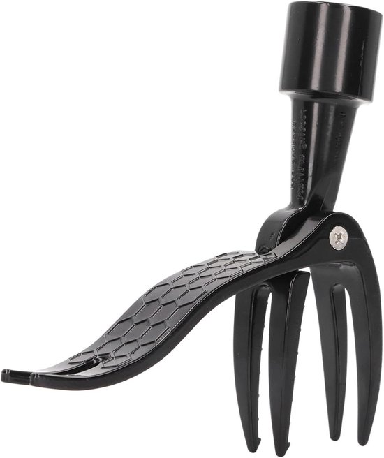 MK Stoer - Onkruidtrekker - Handmatige Onkruidverwijderaar - Onkruidverdelger - 4 Klauw Antislip - Onkruidtrekkergereedschap - Geschikt voor Tuin - Opstaande Onkruidtrekker, Geen Paal voor Het Verwijderen van Onkruid, Handmatige Onkruidverdelger van MK Stoer