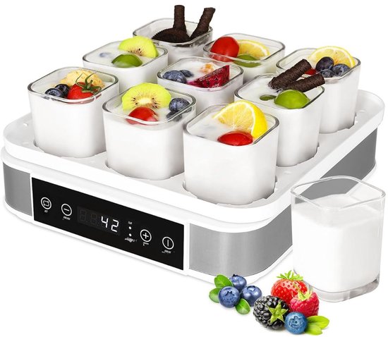 MMP® Yoghurtmaker - Yoghurtmakers - Wit -‎32cm x 32cm x 18cm van Merkloos