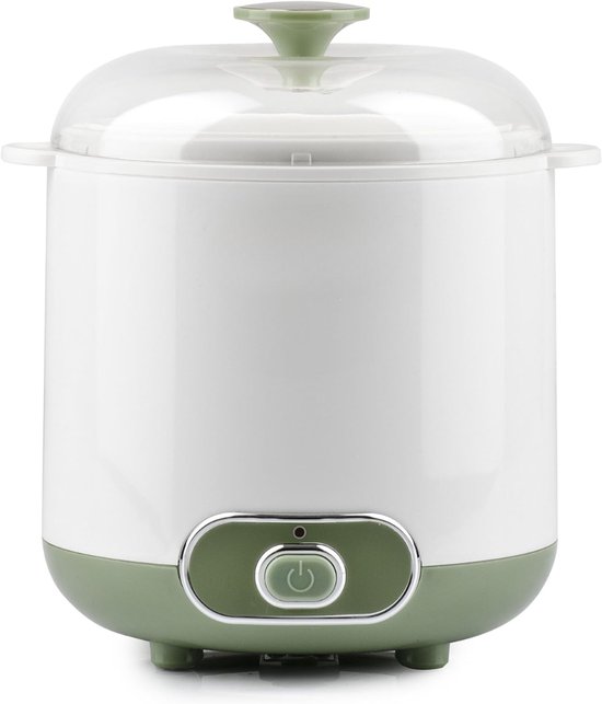 MMP® Yoghurtmaker - Yoghurtmakers - Wit en Groen - 19cm x 17cm x 22cm van MMP®