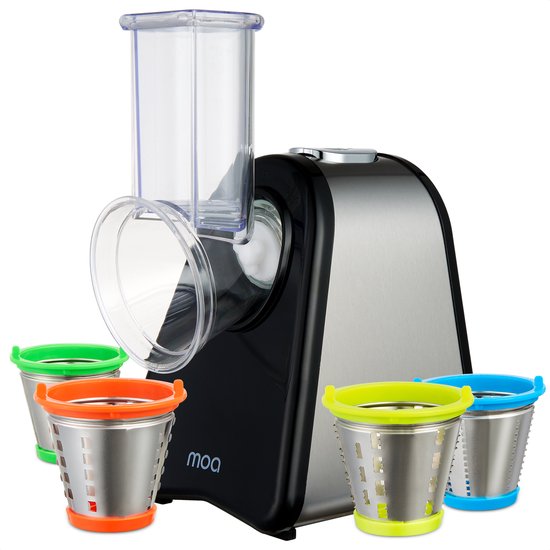 MOA Groentesnijder - Salademaker - Multifunctioneel - Elektrische Rasp - foodprocessor - Hakmolen - SM903 van MOA