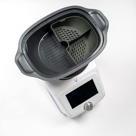 Monsieur Cuisine Siliconen stoompan, scheidingswand - kwart indeling voor Monsieur Cuisine Connect Edition Plus MCC MCEP Quarter