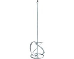 Mortelroer - Mixer Staaf - Mengen van Materialen - Robuust Ontwerp - 140 mm - Zilver