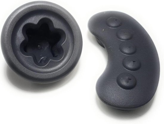 Motorafdichting Deksel - Koppelingsdeksel Pinnen - Keukenmachine Onderhoud - Voorkomt Morsen Vocht - 11 cm - Zwart