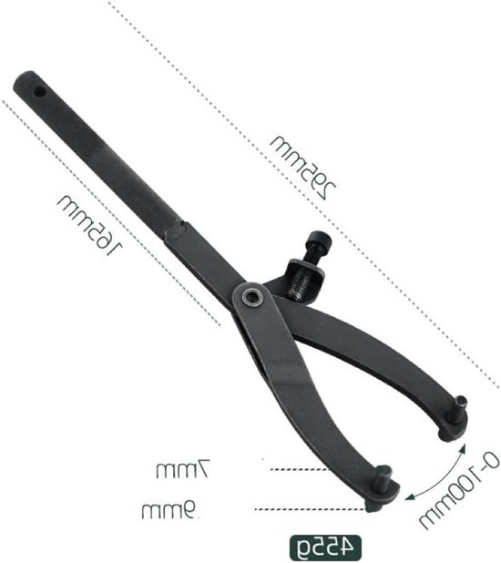Motorfiets Koppeling Lock Tool, 295 mm Lengte, Vliegwiel Houder voor Scooters en Motorfietsen, Demontage Gereedschap, Reparatie Accessoire van Merkloos