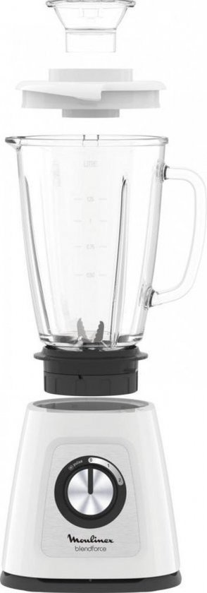 Moulinex Blendforce - 1.75 l - Blender voor op aanrecht - 800 W - Wit van Moulinex