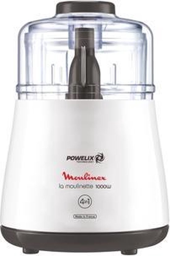 Moulinex DPA110 elektrische hakmolen 0,5 l Wit 1000 W van Merkloos
