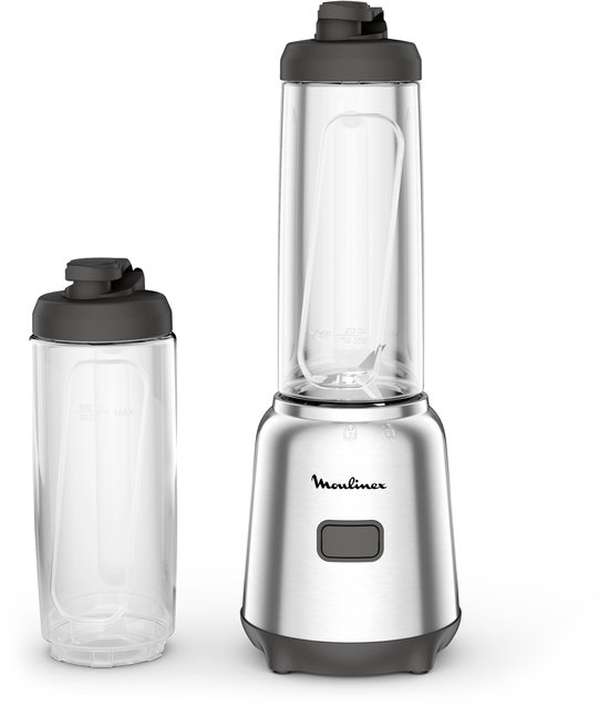 Moulinex LM15FD10 - Mini Blender - 300 W - 1 L - Zilverkleurig van Moulinex