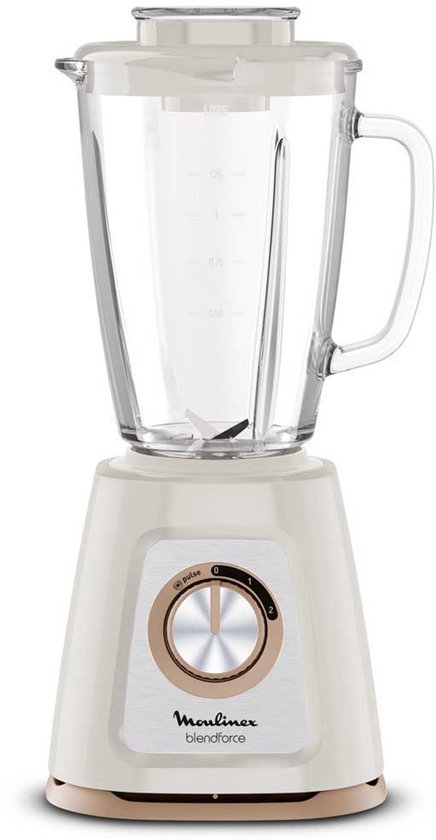Moulinex LM430A10 blender 1,75 l Blender voor op aanrecht 800 W Crème van Merkloos