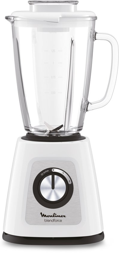 Moulinex LM4351 1,25 l Blender voor op aanrecht 800 W Wit van Moulinex